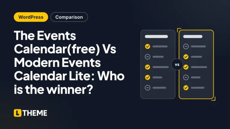 The Events Calendar(free) Vs Modern Events Calendar Lite: Who is the winner?
