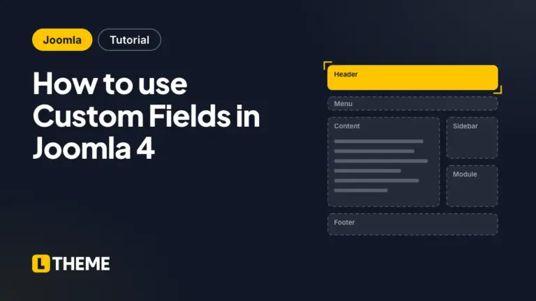 How to use Custom Fields in Joomla 4