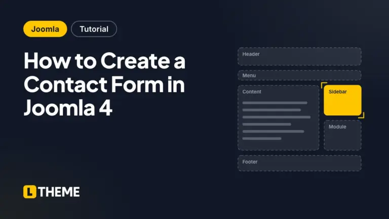 How to Create a Contact Form in Joomla 4