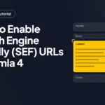 How to Enable Search Engine Friendly (SEF) URLs in Joomla 4