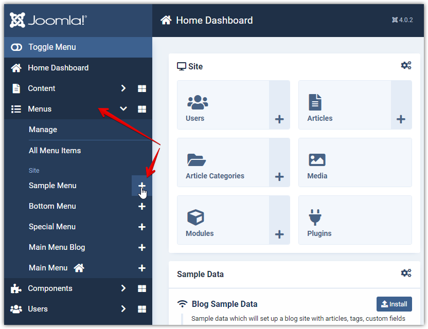 how-to-create-a-menu-item-that-points-to-an-article-category-in-joomla