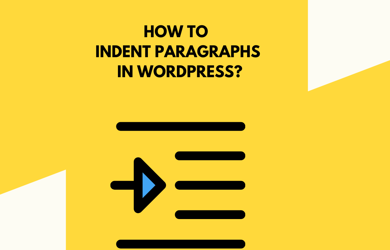 indent paragraph in wordpress