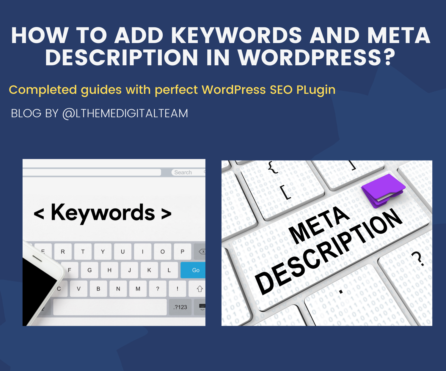 How To Add Keywords And Meta Descriptions In WordPress 2023 LTHEME