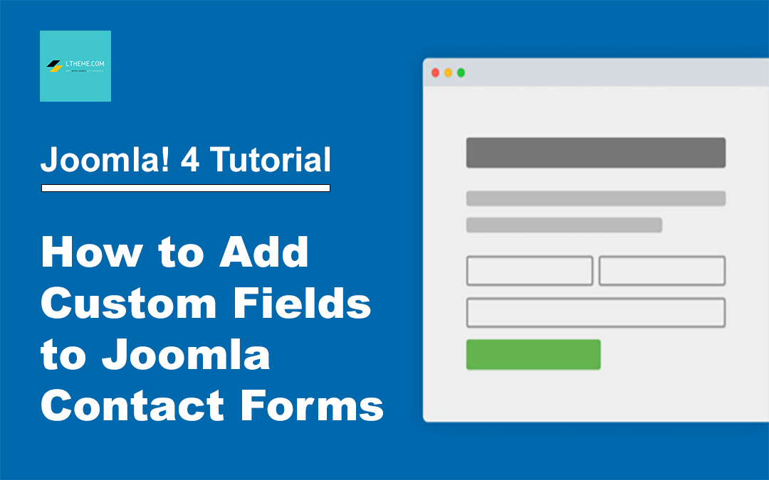 How to Add Custom Fields to Joomla Contact Form