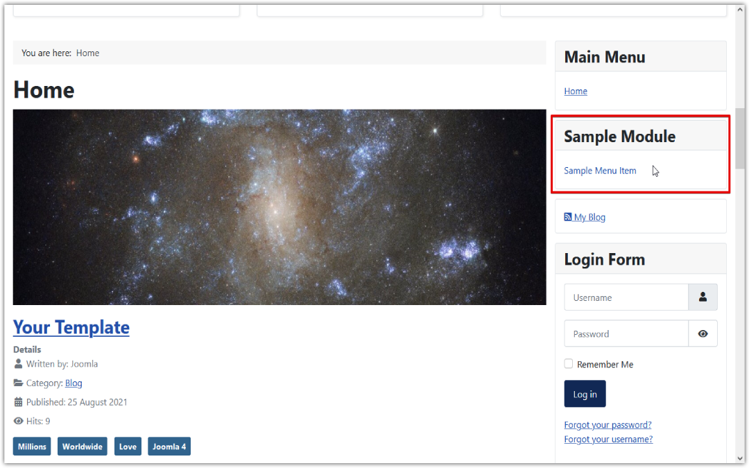 How to Create a Menu Item that Points to an Article Category in Joomla! 4