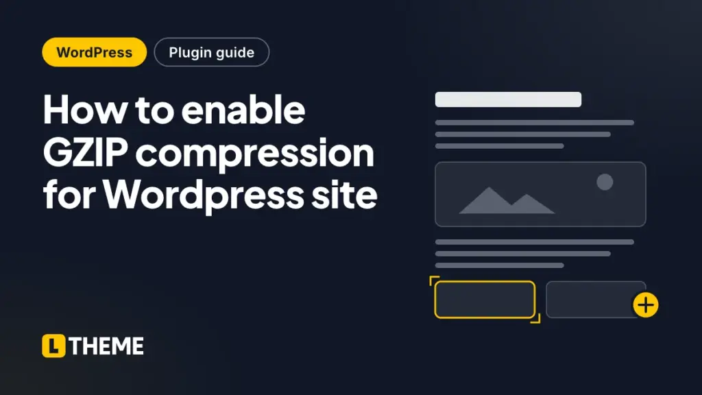 How to enable GZIP compression for Wordpress site
