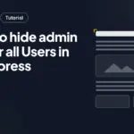 How to hide admin bar for all Users in Wordpress How to hide admin bar for all Users in Wordpress
