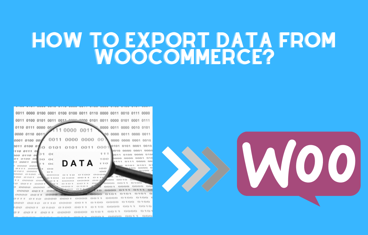 export data from woocommerce