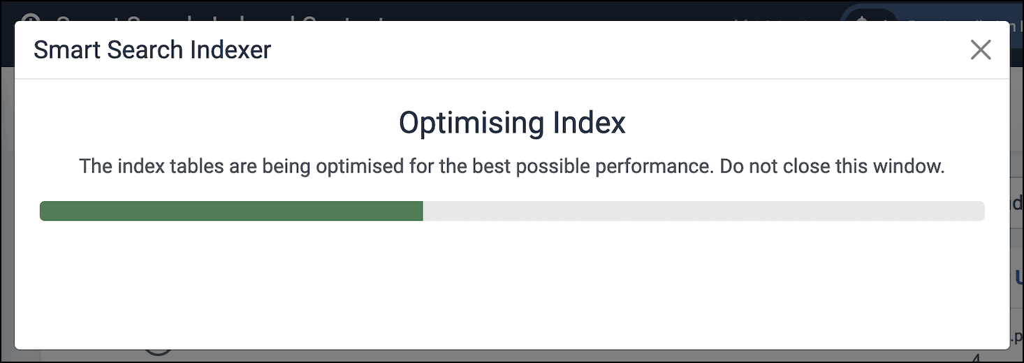 Joomla 4 - Smart Search - Optimize Index