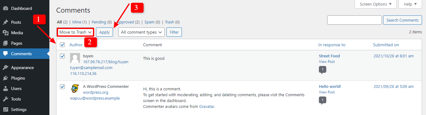 Disable Comments In Wordpress 7