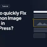 How to quickly Fix Common Image Issues in WordPress?