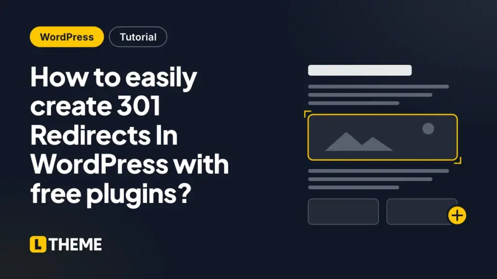How to easily create 301 Redirects In WordPress with free plugins?