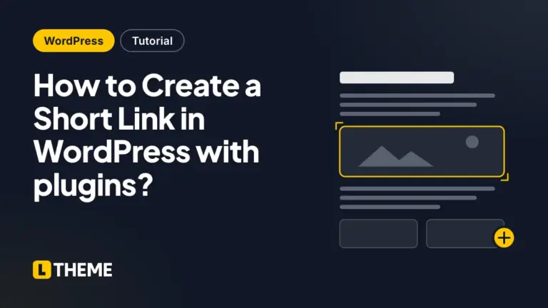 How to Create a Short Link in WordPress with plugins?