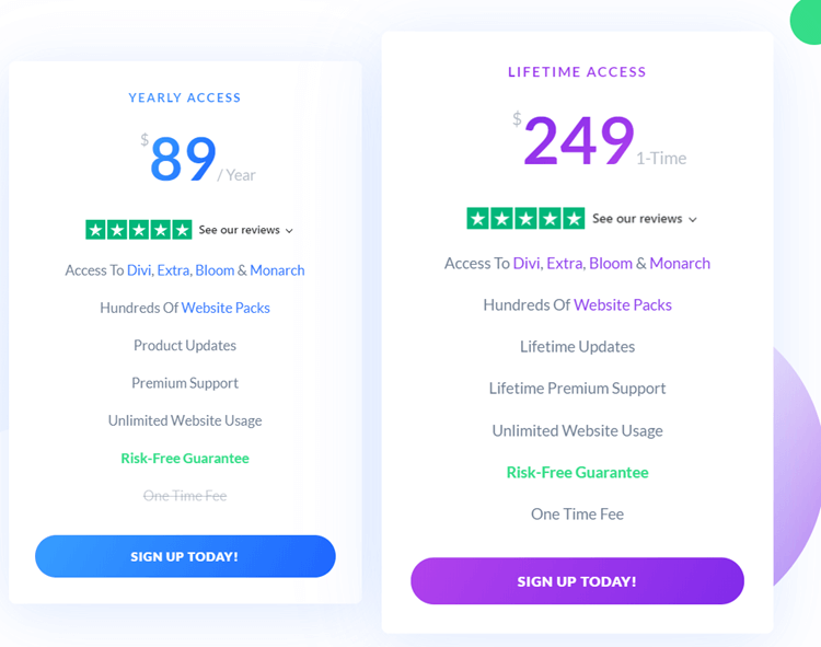 Divi Pricing 1