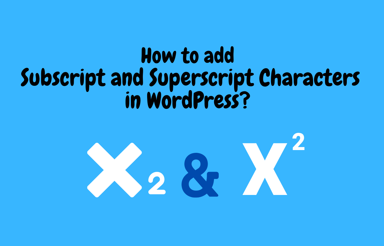 how to make a superscript in a blogger entry