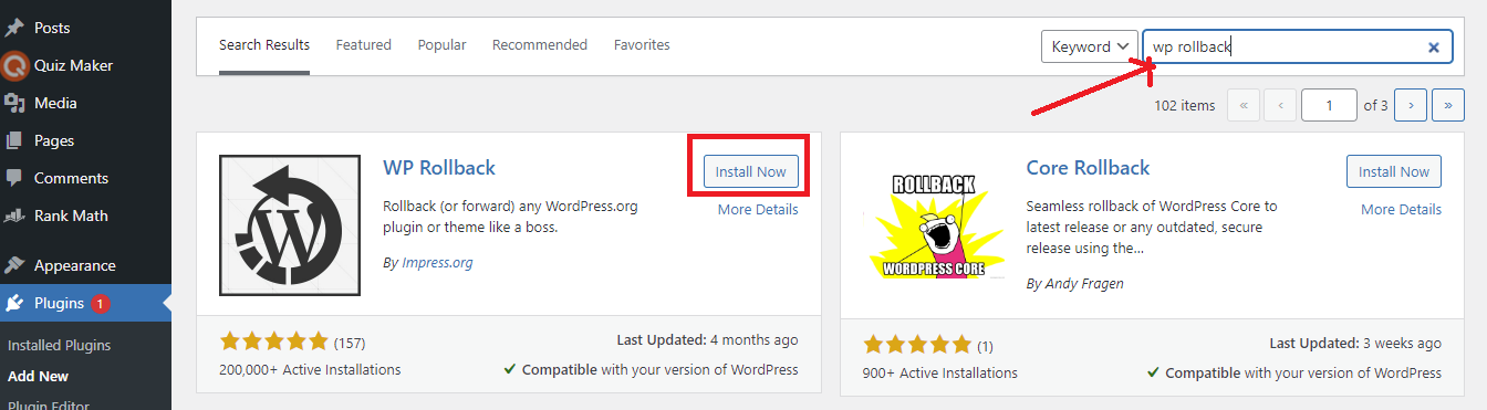 Update Wordpress Plugins 8