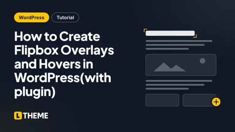 How to Create Flipbox Overlays and Hovers in WordPress(with plugin)