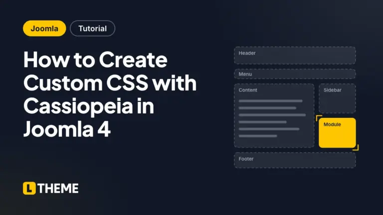 How to Create Custom CSS with Cassiopeia in Joomla 4