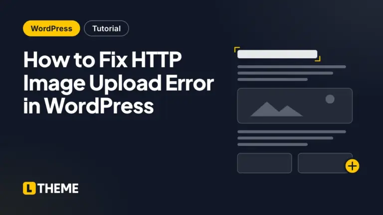 How to Fix HTTP Image Upload Error in WordPress