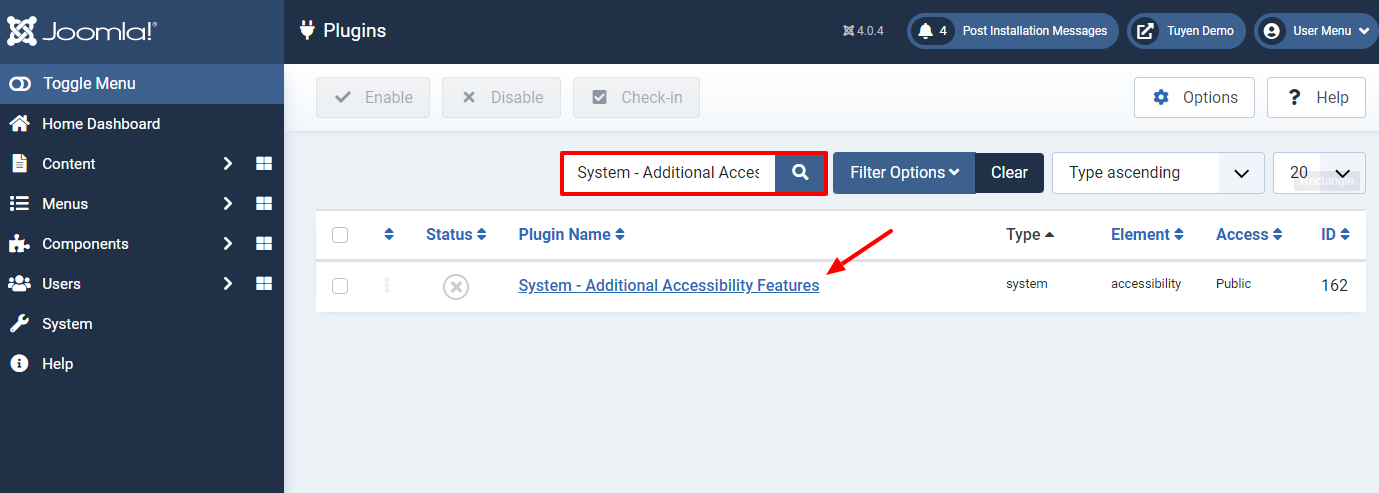 Accessibility Features In Joomla 4-2