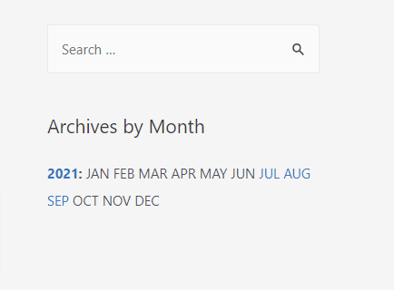 Control The Number Of Archive Months