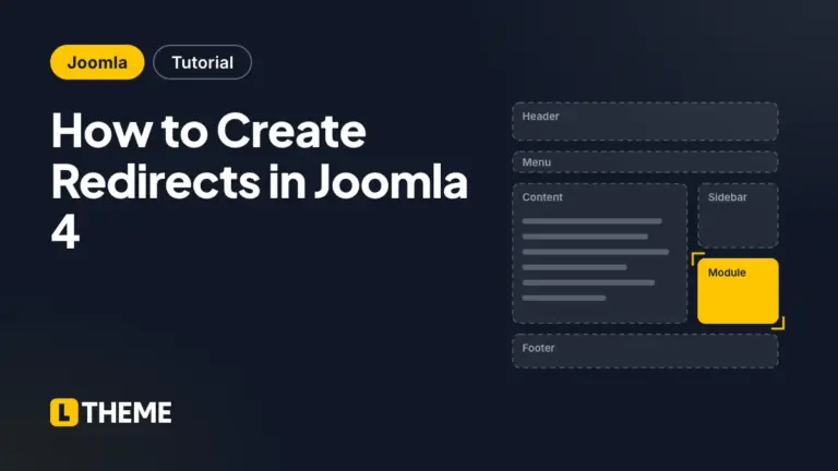 How to Create Redirects in Joomla 4