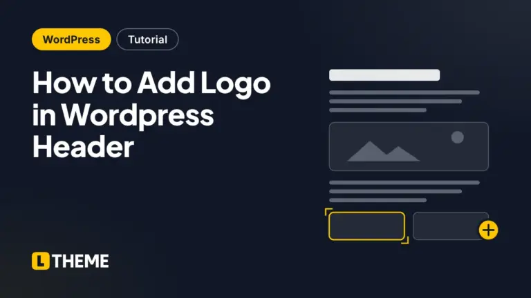 How to Add Logo in WordPress Header