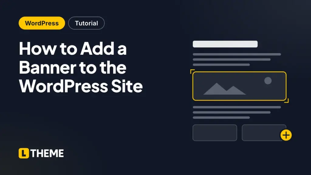 How to Add a Banner to the WordPress Site