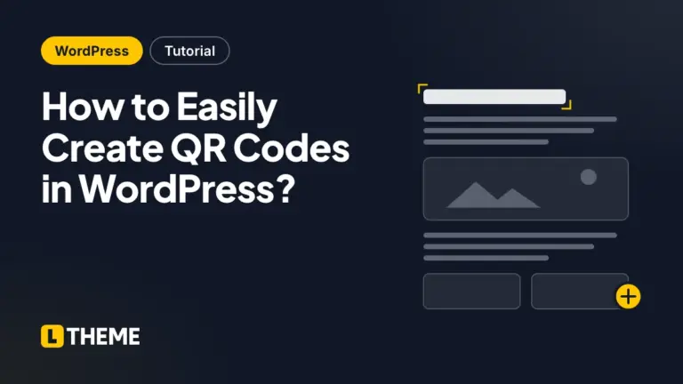 How to Easily Create QR Codes in WordPress?