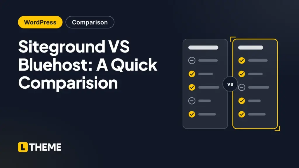 Siteground VS Bluehost: A Quick Comparision