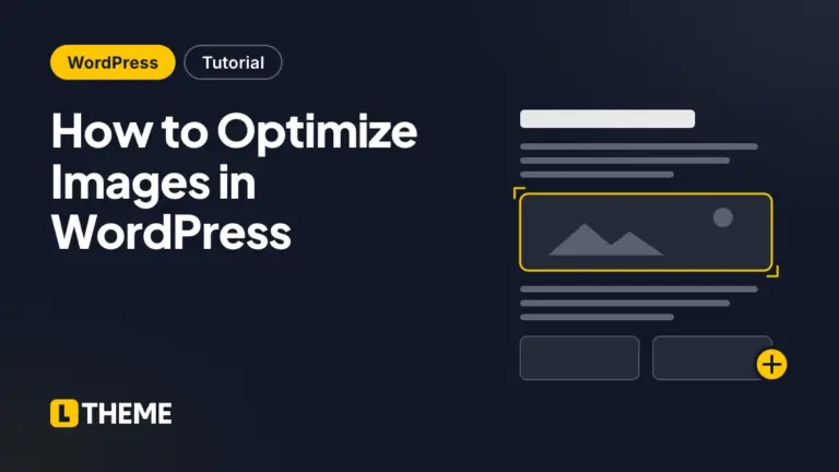 How to Optimize Images in WordPress