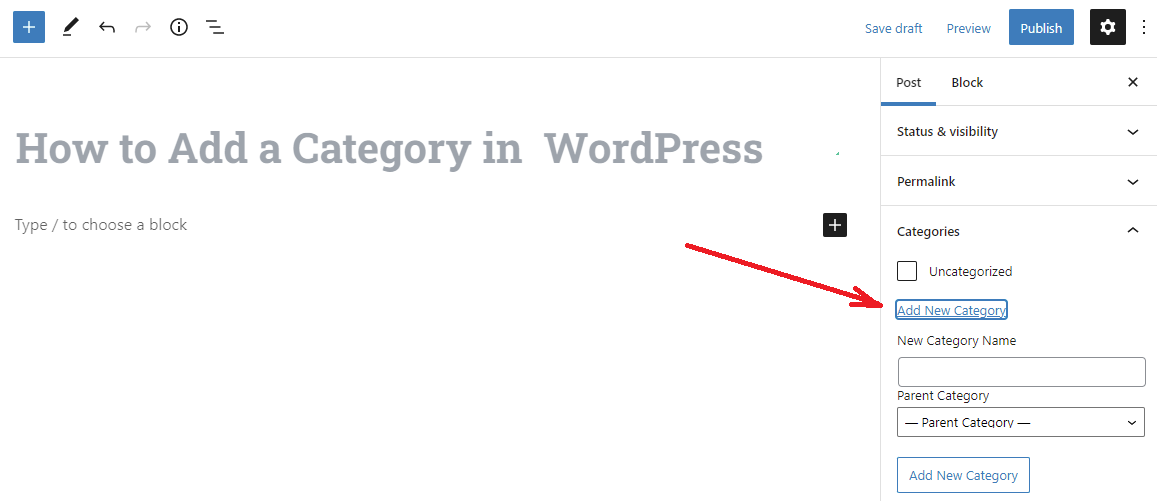 Add Categories And Subcategories In Wordpress 2