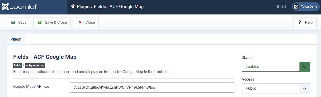 How To Add Google Map To Joomla 4 Articles 2024 LTHEME   Add Google Map To Joomla 4 Articles 15 