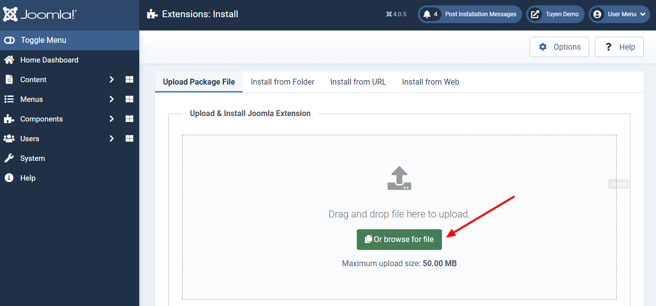 Add Social Network Button To Joomla 4-2