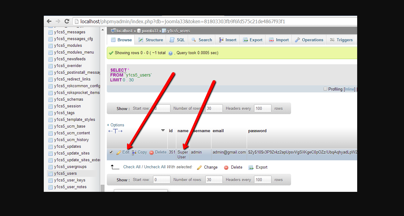 Reset Admin Password In Joomla 3 And 4 2