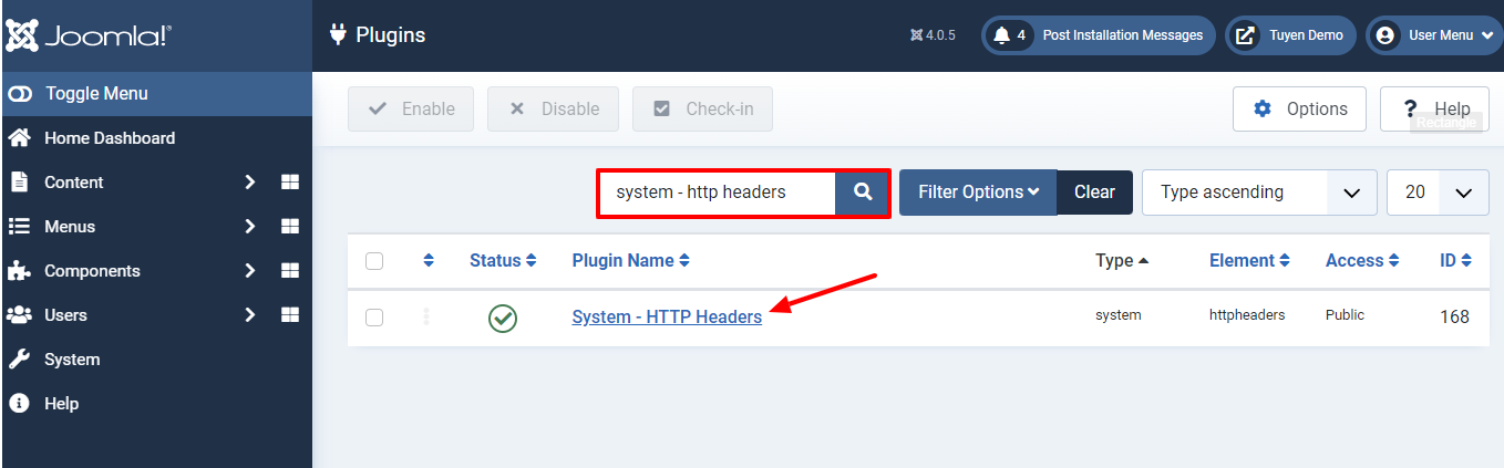 Secure The Joomla 4 Site With Http Headers 2