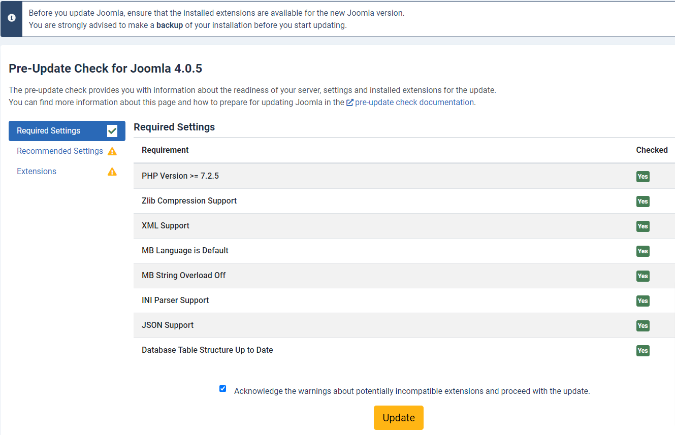 Update Joomla 4 To The Latest Version 3