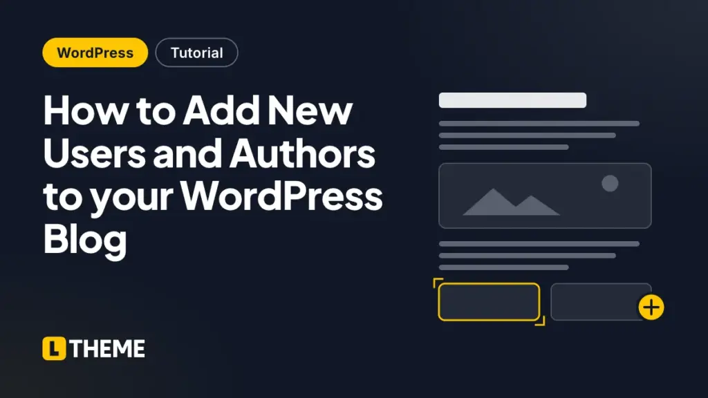 How to Add New Users and Authors to your WordPress Blog