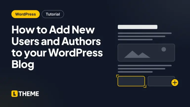 How to Add New Users and Authors to your WordPress Blog