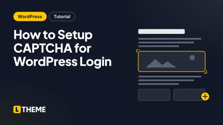 How to Setup CAPTCHA for WordPress Login