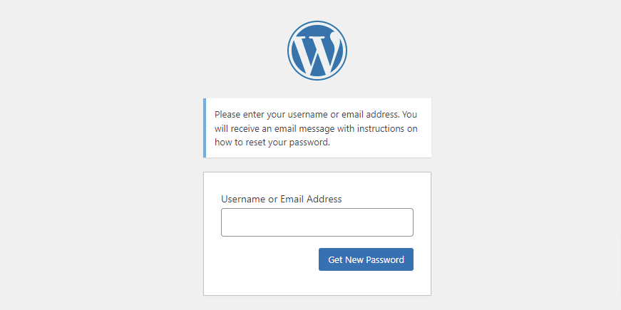 Change Wordpress Password 6