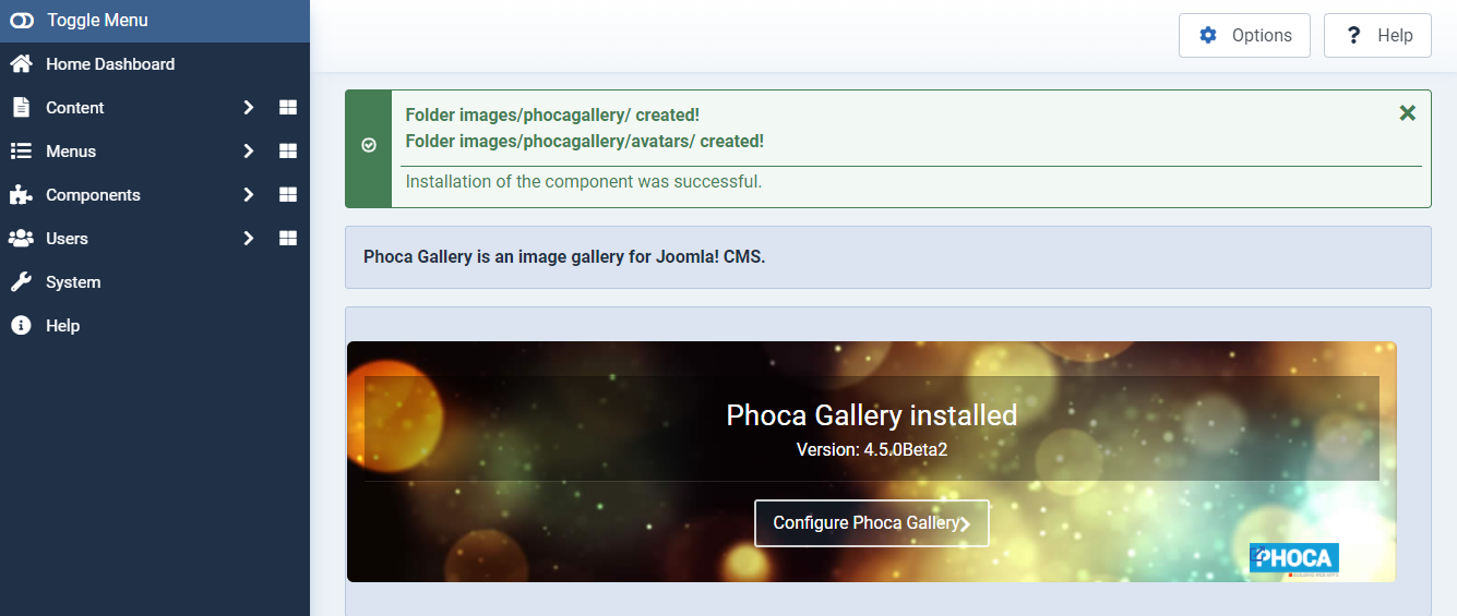 Create A Gallery Page In Joomla 4-1