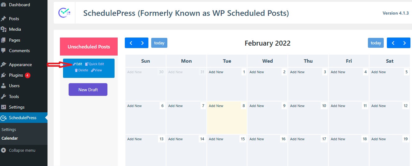 Schedule Posts In Wordpress
