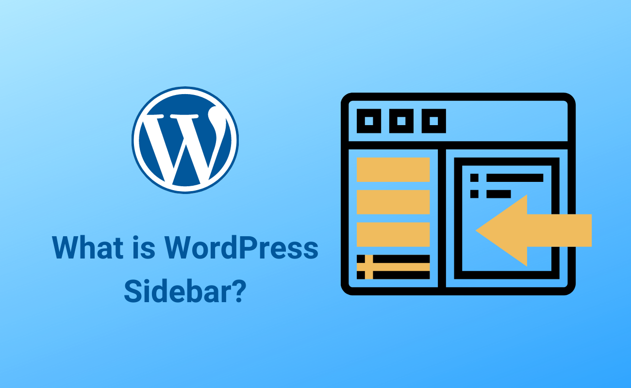 What is WordPress Sidebar?