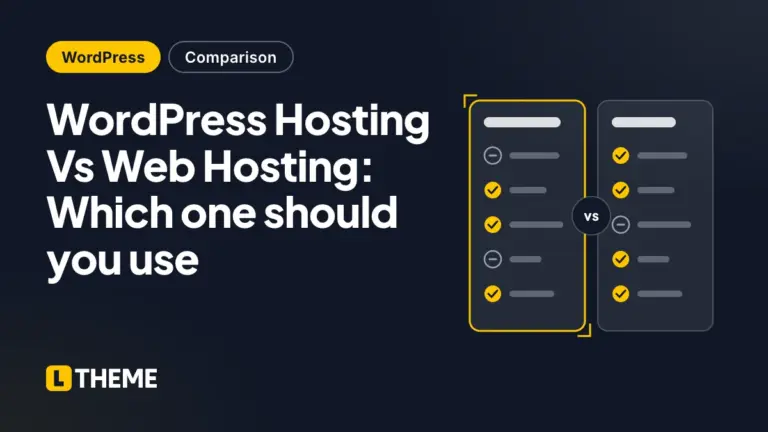 WordPress Hosting Vs Web Hosting: Which one should you use