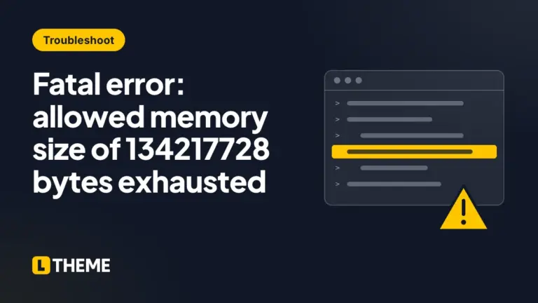 Fatal error: allowed memory size of 134217728 bytes exhausted
