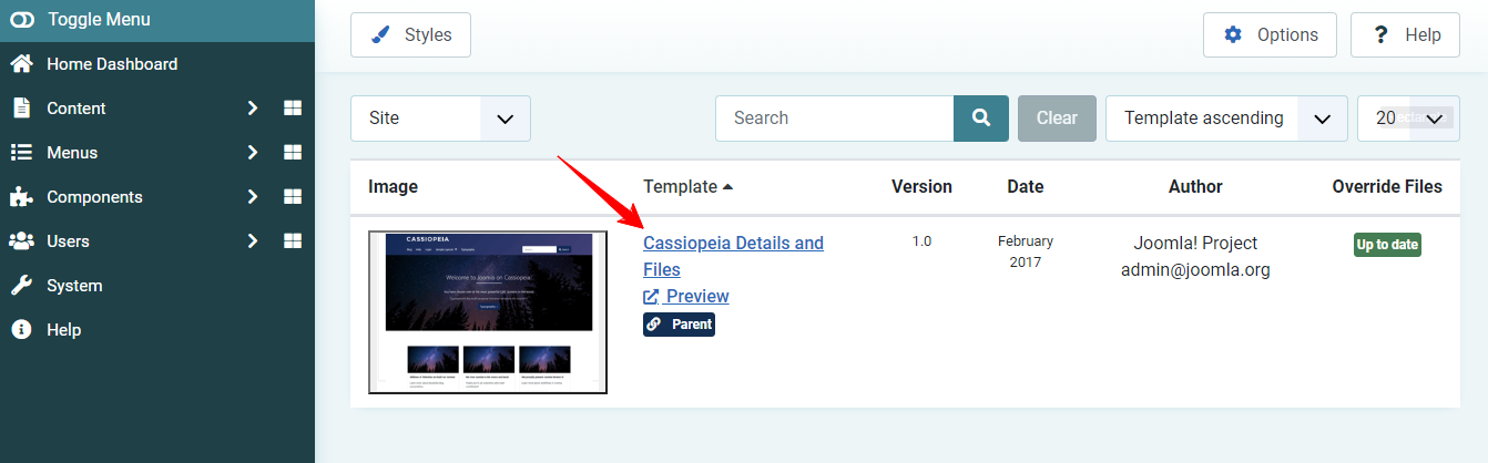 Add Google Adsense Code With Cassiopeia In Joomla 4-3