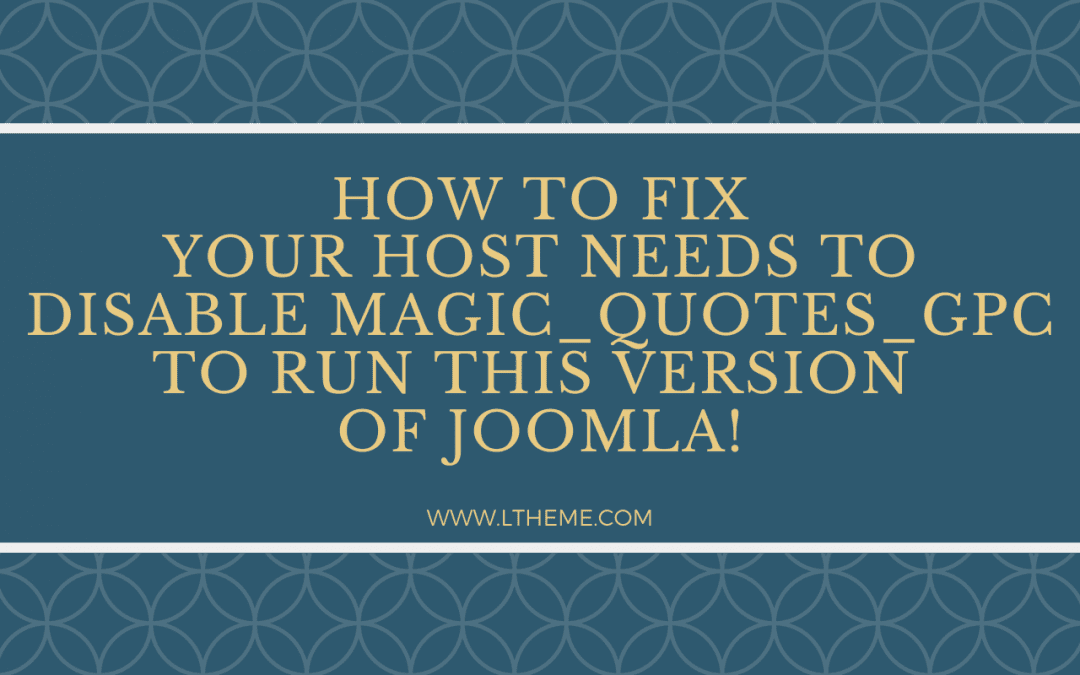 Your host needs to disable magic_quotes_gpc to run this version of Joomla!