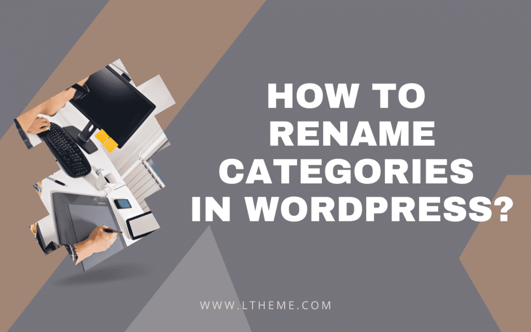 How to properly Rename Categories in WordPress?