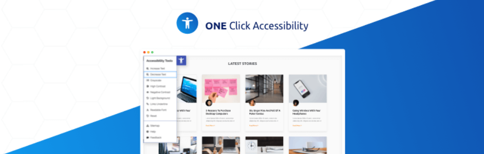 One Click Accessibility